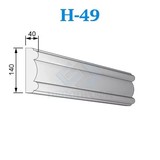 Фасадные наличники из пенопласта (пенополистирола) Н-49, ПСБ-С-25Ф. Фасадный декор из пенопласта