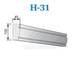 Фасадные наличники из пенопласта (пенополистирола) Н-31, ПСБ-С-25Ф. Фасадный декор из пенопласта