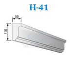 Фасадные наличники из пенопласта (пенополистирола) Н-41, ПСБ-С-25Ф. Фасадный декор из пенопласта